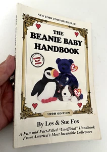 THE BEANIE BABY HANDBOOK Soft Cover BOOK PB Les & Sue Fox PRICE REFERENCE GUIDE - Imagen 1 de 9