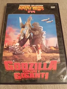 Godzilla Contro I Giganti - DVD Raro - Foto 1 di 2