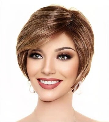 Lana | Pelucas Tressallure | Parte de encaje frontal de encaje | Remolino de chocolate Foto 1 de 4