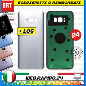 BACK COVER SCOCCA POSTERIORE VETRO+BIADESIVO PER SAMSUNG GALAXY S8 SM-G950F - Foto 1 di 1