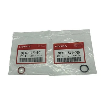 NEW ACURA HONDA Power Steering Pump Inlet & Outlet O-Ring 2PC Kit NEW 08+ MODELS - Image 1 of 3