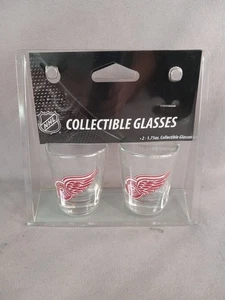NHL Detroit Red Wings Collectible Shot Glasses - Picture 1 of 4