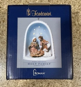 Fontanini - Made In Italy "Heilige Familie" LED Leuchte 2024 Event Ornament Neu B5 - Bild 1 von 3
