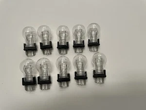 10 Pack 3157 Clear White Tail Signal Brake Light Bulb Lamp -USA Shipping - Bild 1 von 2