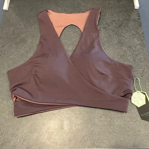 Reggiseno sportivo viola nuovo la kottee taglia large - Foto 1 di 7
