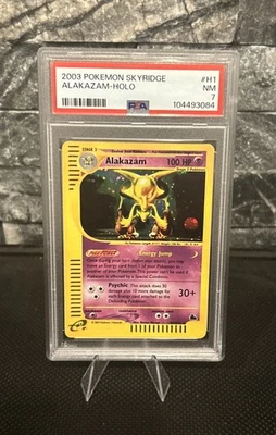 PSA 7 Alakazam H1/H32 Skyridge Holo (2003) - Image 1 of 2