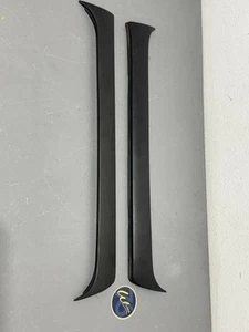 VW MK1 Golf Jetta Front Wind Deflector Strip Left Right Carbon Fiber Aftermarket - Picture 1 of 19