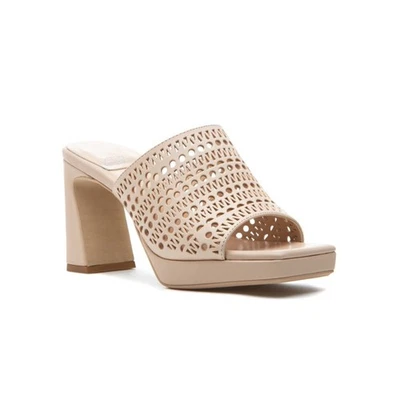 Sandalias Jeffrey Campbell Caviar Corte Láser Punta Cuadrada Plataforma Tacón Talla 8 Foto 1 de 4