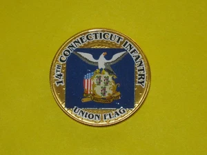 Medio dólar Kennedy coloreado - Guerra Civil - Chapado en oro - 14º Conn Inf K1223 - Imagen 1 de 1
