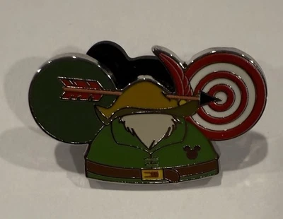 Prendedor Disneyland Hidden Mickey Wave B - Orejas de Mickey - Robin Hood Foto 1 de 2