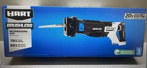 HART 20-Volt Battery-Powered Brushless Reciprocating Saw Tool Only HPRS25 - Picture 1 of 8