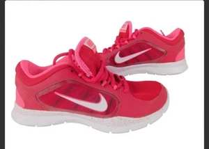 Nuevo Talla 6.5 - Nike Flex Trainer 4 Rosa Caliente - 643083-605 - Imagen 1 de 11