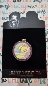 DS Disney Shopping Compact Series - Tinker Bell - Hinged Mirrored LE Pin 80979 - Picture 1 of 2