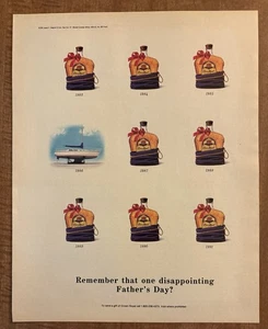 1991 Crown Royal Whisky Disappointing Fathers Day Yacht Alcohol 90s Print Ad - Picture 1 of 2