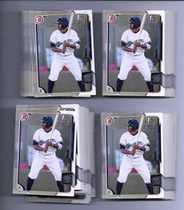 2015 Bowman Drat Paper Lot Of 100 Trent Grisham (Clark) - Picture 1 of 2