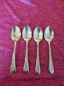 Oneida Satin Sand Düne Alltag Besteck Salatgabeln, 4er Set 18/8 Vietnam - Bild 1 von 4