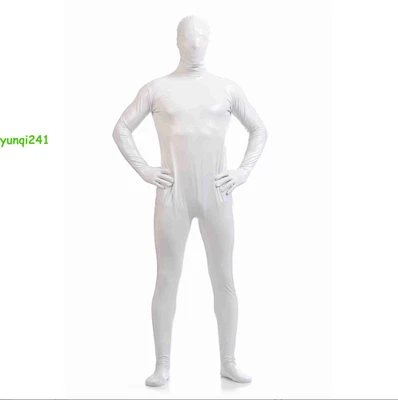 Однотонный латекс сценическое исполнение популярный косплей костюм полный комплект нарядов костюмы - Изображение 1 из 4