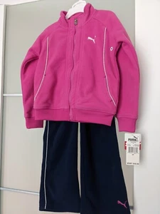 Puma  Girls' 2 Pieces Jog Set Size 5 New - Picture 1 of 4