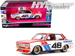 Maisto 1:24 Bre Datsun 510 #46 Die-Cast Red & White 32532 - Bild 1 von 2
