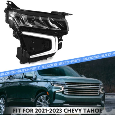 For 2021 2022 2023 Chevy Tahoe Suburban Full LED Headlight Headlamp Passenger RH - Image 1 of 4