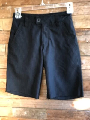 Pantalones Cortos Quiksilver Niños Negros Rayas Estilo N204776 Talla 22 Edad 7-8 Usados Foto 1 de 4