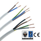 2 3 4 Core Round White Flex cable 0.75 1 1.5 2.5mm Flexible PVC Extension Wiring