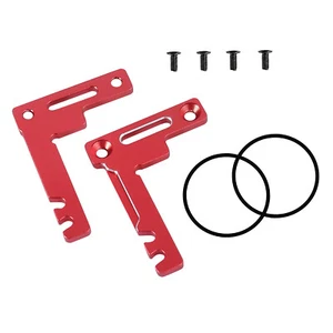 Aluminum Short Battery Holder Bracket Set For Tamiya TT02 Series - Picture 1 of 19