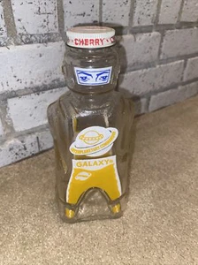 VINTAGE GALAXY SIRUP INTERPLANETARY COMMANDER SPACEMAN FLASCHE - Bild 1 von 4