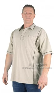 Camisa polo grande para hombre Forge Fawk - Imagen 1 de 4
