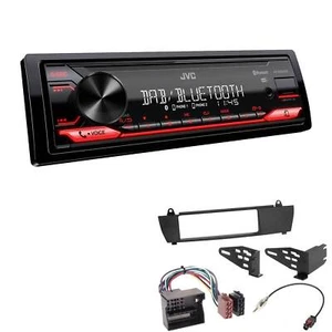 JVC KD-X282DBT Auto Radio Bluetooth DAB+ USB für BMW X3 ohne OEM Navi - Bild 1 von 5