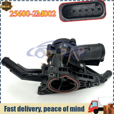 Carcasa de termostato 25600-2M002 OEM para Hyundai Accent Kia Rio Rio5 2018-22 1,6 L Foto 1 de 4