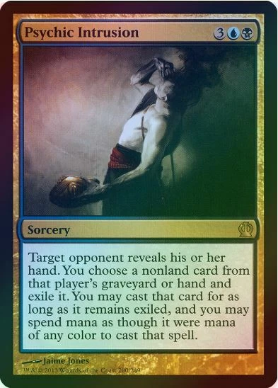 1 x Psychic Intrusion - Foil - Theros - LP - Magic The Gathering - MTG - Image 1 of 1