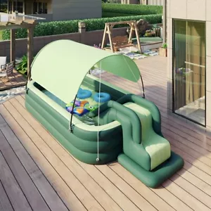 Großes Familienschwimmbad - Alberca - 2,1/2,6/3M - aufblasbar - Baby-Sonnenschirm - Bild 1 von 20