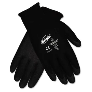 MCR Safety N9699S Ninja HPT PVC coated Nylon Gloves - Black/Small (1-Pair) New - Picture 1 of 1