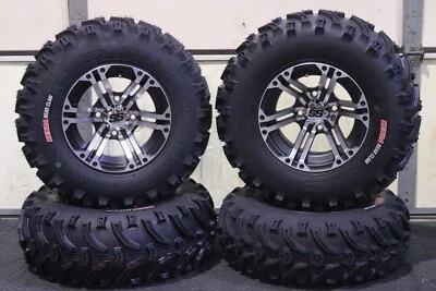 YAMAHA BIG BEAR 400 SRA 25" BEAR CLAW ATV TIRE & ITP SS212 M WHEEL KIT SRA1CA - Image 1 of 4