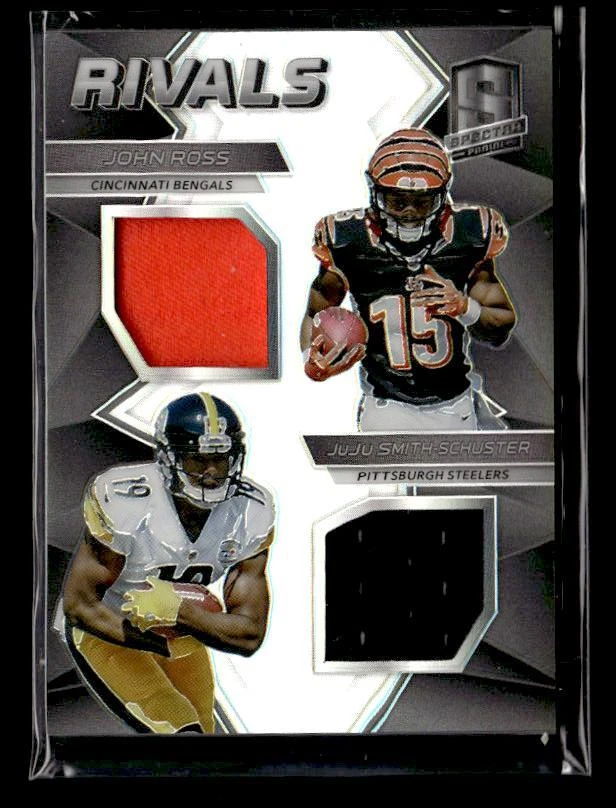 2017 Panini Spectra #9 John Ross III / JuJu Smith-Schuster Rivals #/199 - Image 1 of 2