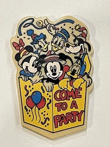 Vintage Disney Gummi Magnet Mickey Minnie Donald Daisy Goofy Pluto Vintage 90er - Bild 1 von 6