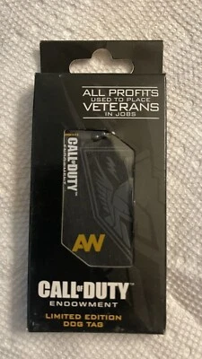 Lote de 10 etiquetas de perro Call of Duty Endowment Advanced Warfare edición limitada Foto 1 de 3