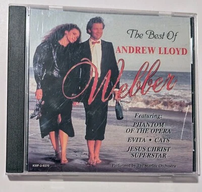 The Starlite Orchestra - The Best Of Andrew Lloyd Webber (1996)- CD VG+ (Tested) - Image 1 of 4