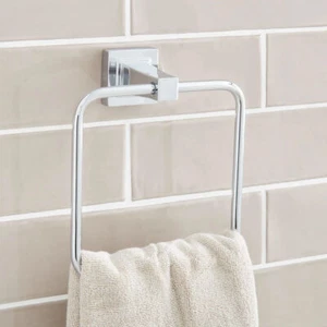 Signature Hardware SHRITRCP Rigi 6-3/4" Wandmontage Handtuchring - Chrom - Bild 1 von 2