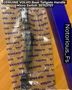 GENUINE Volvo S40 V50 Boot Tailgate Handle Micro Switch 30753757 ,Brand new - Picture 1 of 3