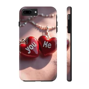 Love Couples Tough Phone Cases, Valentines Passion Romance Life Bonding Gifts, - Picture 1 of 50