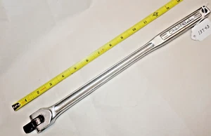 CRAFTSMAN Nice V-44201 Breaker Bar, 1/2" Drive, Nickel Plate, USA - Picture 1 of 8