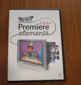 Adobe Premiere Elements for WINDOWS XP - 2 Disc Set - Used - 2004 - Picture 1 of 4