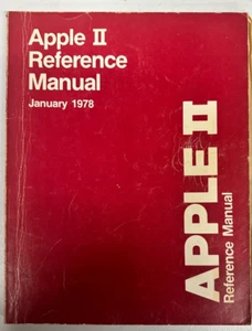 Apple II Reference Manual Red Book January 1978 Original Vintage 030-0004-00 - Picture 1 of 7