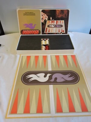 Board Game Backgammon 1975 Selchow Righter (WA) - Image 1 of 4