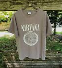 Vintage 2003 Nirvana Dante's Vestibule Circles of Hell Grey Tee Shirt Med 