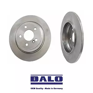 Rear Brake Disc Rotor 03-06 CL500 S350 S430 S500 2 X German Balo 220 423 01 12 - Picture 1 of 6