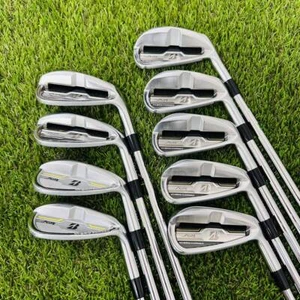 Golf Iron Set BRIDGESTONE JGR HYBRID FORGED N.S.PRO ZELOS 8 (R) 9pcs 5-S JAPAN - Picture 1 of 10
