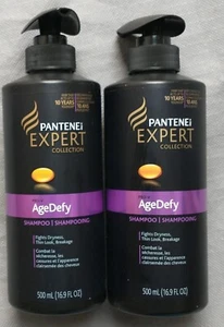 Pack of 2 Pantene Expert PRO-V AGE DEFY Shampoo  Huge 16.9 oz size Pump New  - Picture 1 of 1